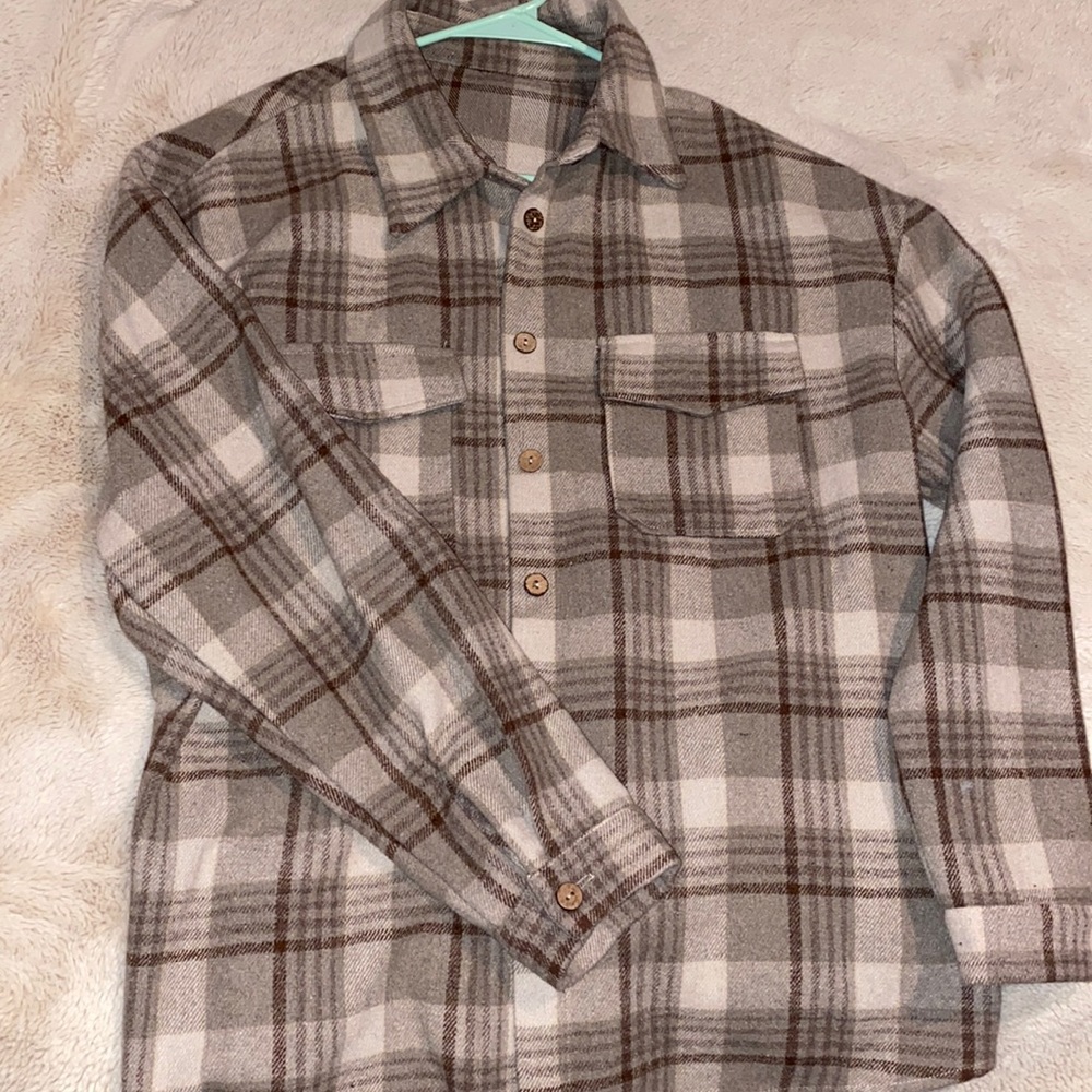Oversized Flannel Shacket